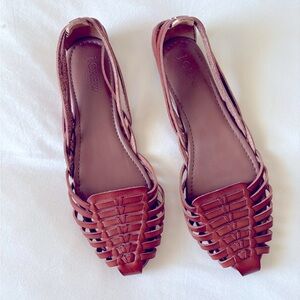 J. Crew Brown Leather Women Shoes